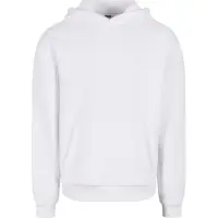 Urban Classics moderner Herren Hoodie Kapuze 330 g/m² mit Baumwolle Weiß