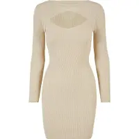 Urban Classics Shirtkleid "Damen Ladies Cut Out Dress" 1 Stk. tlg.