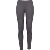 Urban Classics Damen Tech Mesh Leggings dunkelgrau M