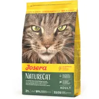 Josera Katzentrockenfutter, Super Premium 'NatureCat', Lachs & Geflügel
