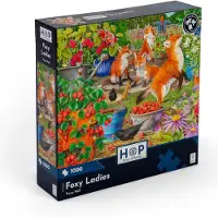HOP - House of Puzzles Puzzle Foxy Ladies 1000 Teile Erwachsene Puzzle