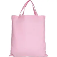 TEXXILLA 5er | 15er | 50er Pack Baumwolltasche - 28 Farben | mit zwei kurzen Henkeln | 38x42cm | Jutebeutel | Einkaufstasche | unbedruckt, rosa