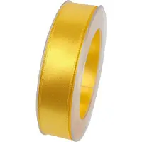 Goldina Doppelsatinband 25mmx25m gelb