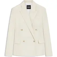 BOSS Regular-Fit Blazer aus Stretch-Baumwolle Grösse 36