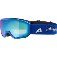 Alpina Skibrille Scarabeo Jr. Q-Lite Kinder Blue Matt