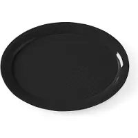 Hendi Fastfoodschale Polypropylen Schwarz Oval 265x195 Mm Pp