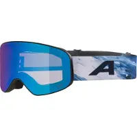 Alpina Skibrille Slope Q-Lite Unisex Black/Blue Matt
