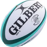 Gilbert Rugbyball Match Atom Grün - Größe 5