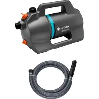 Gardena 09082-20 Gartenpumpe 5000 Silent Saugschlauch-Set