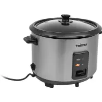 Tristar RK-6148, Schwarz, Silber, 1,8 l, Tasten, 0,8 m, Edelstahl, Glas