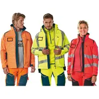 Mascot Damen Fleecepullover mit Reißverschluss ACCELERATE SAFE Hi-vis Gelb / Dunkelpetroleum XL - 19453-316-1744-XL - Hi-vis Gelb / Dunkelpetroleum