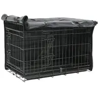 Petconcept Brekz Transportkäfig-Abdeckung für den Hund - schwarz
