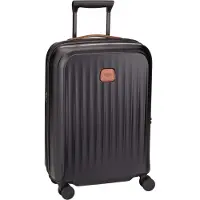 Bric's Taormina Handgepäck Spinner 55 cm - Erweiterbar 42/49 Liter - 55x40x22/26 cm - schwarz