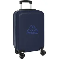 Safta Blue Night - Trolley de Cabin 20 Inch, Rollkoffer, Vorhängeschloss de Sicherheit, Leichter Koffer, 34,5x20x55 cm, Marineblau