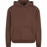 Urban Classics bequemer Herren Hoodie Kapuze 330 g/m² mit Baumwolle Braun