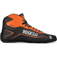 Sparco Renn-Ankle-Boots Sparco K-POLE Orange/Schwarz Größe 45