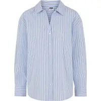 Urban Classics Oversized Striped Langarmhemd