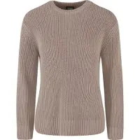 Urban Classics Fleecepullover "Damen Ladies Rib Knit Sweater"