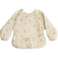 Mushie - Long Sleeve Bib - Bees - 6-24 months (one size)