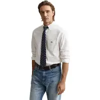 Gant für Herren. 3000200 Regular Fit Oxford Hemd weiß (3XL), Lässig, Baumwolle, Klassisch, Langarm