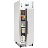 Polar Kühlschrank Edelstahl 600 L - Serie G