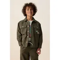 Sissy-Boy Jacke Mit Stickerei - Dunkelgrün | Größe: 134-140