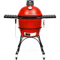 Kamado joe Grills Keramikgrill Classic II, Innovation 2019, rot/schwarz