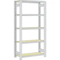 Regalwerk BERT Großfachregal Grundfeld HxBxT 2000x1285x400mm
