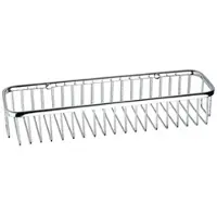 BRILLANTBAD BYTRO Seifenkorb Messing Chrom poliert 120x405x70 mm für Bad & WC >> zum Bohren