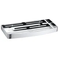 BRILLANTBAD BYTRO Seifenkorb Edelstahl poliert 115x300x26 mm für Bad & WC >> zum Bohren