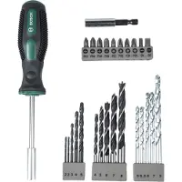 Bosch Brico Kit 27 Pieces Screwdriver Schwarz