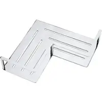 BRILLANTBAD BYTRO Eckseifenkorb Edelstahl Chrom poliert 250x335x65 mm für Bad & WC >> zum Bohren