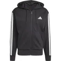 Adidas Sweatjacke "ESSENTIALS 3-STREIFEN" für Laufen und Sportmode, mit Reißverschluss