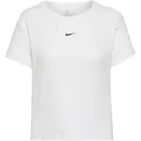 Nike W NSW RIB TGHT SS TEE BRAUN MIT MOTIV
