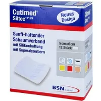 Bsn Medical Cutimed Siltec Plus 5x6cm 12 ST