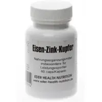 EDER Health Nutrition Fe Zn Cu / Eisen Zink Kupfer 60 ST