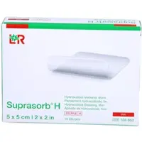ACA Müller/ADAG Pharma Suprasorb H Hydrokoll.verb.dünn 5x5 cm 10 ST