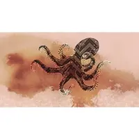 A.S. Création Fototapete "Atelier 47 Octopus Design 3", bunt (gelb, schwarz, rose), B:5m L:2,7m, Vlies, Tapeten, Fototapete, Vlies, Wand, Schräge, Decke