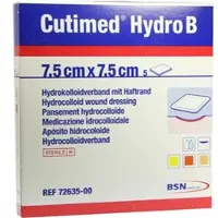 Bsn Medical Cutimed Hydro B 7.5x7.5cm Hydrokoll.verb.m.haftr 5 ST