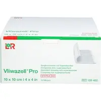 ACA Müller/ADAG Pharma Vliwazell pro Superabsorb.kompr.steril 10x10 cm 10 ST