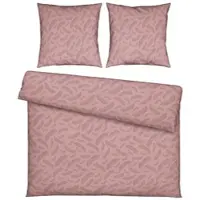 Momax Bettwäsche Ferns XXL Mauve ca. 200x200cm
