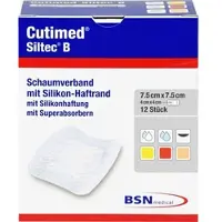 Bsn Medical Cutimed Siltec B 7.5x7.5 cm 12 ST