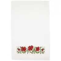 Buttinette Geschirrtuch "Mohnblumen"
