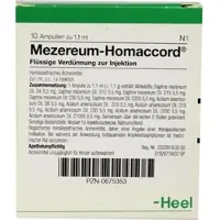 Heel Mezereum Homaccord 10 ST