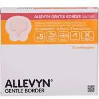 ACA Müller/ADAG Pharma Allevyn Gentle Border 16.8x17.1 cm Sacrum Schaumv. 5 ST
