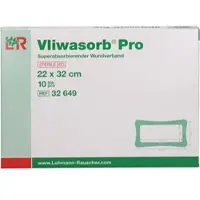 ACA Müller/ADAG Pharma Vliwasorb pro Suberabsorb.komp.steril 22x32 cm 10 ST
