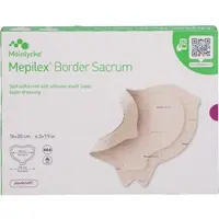 ACA Müller/ADAG Pharma Mepilex Border Sacrum Schaumverb.haft.16x20cm St 5 ST