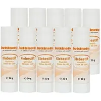 Buttinette Klebestift, 20 g, 10 Stück