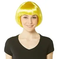 Buttinette Bob-Perücke, gelb