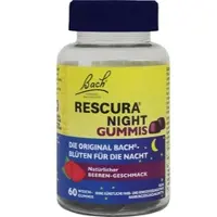 Nelsons Bachblüten Original Rescura Night Gummis Beere 60 ST